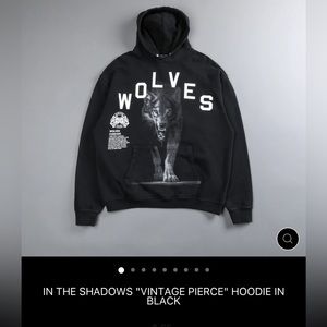 Darc Sport “In the Shadows vintage pierce hoodie”